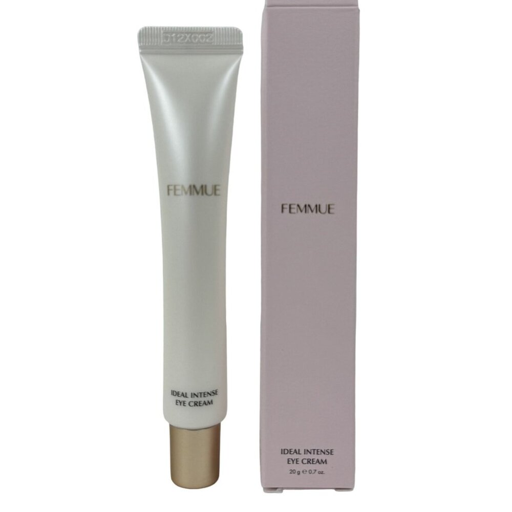 Femmue Ideal Intense Eye Cream 20g Anti-Aging Hydrating Reduces Puffiness NEW